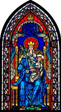 Lady of Walsingham - panel