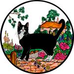 Cottage Garden Cat