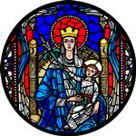 Lady of Walsingham - roundel