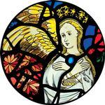 Angel with Flowers